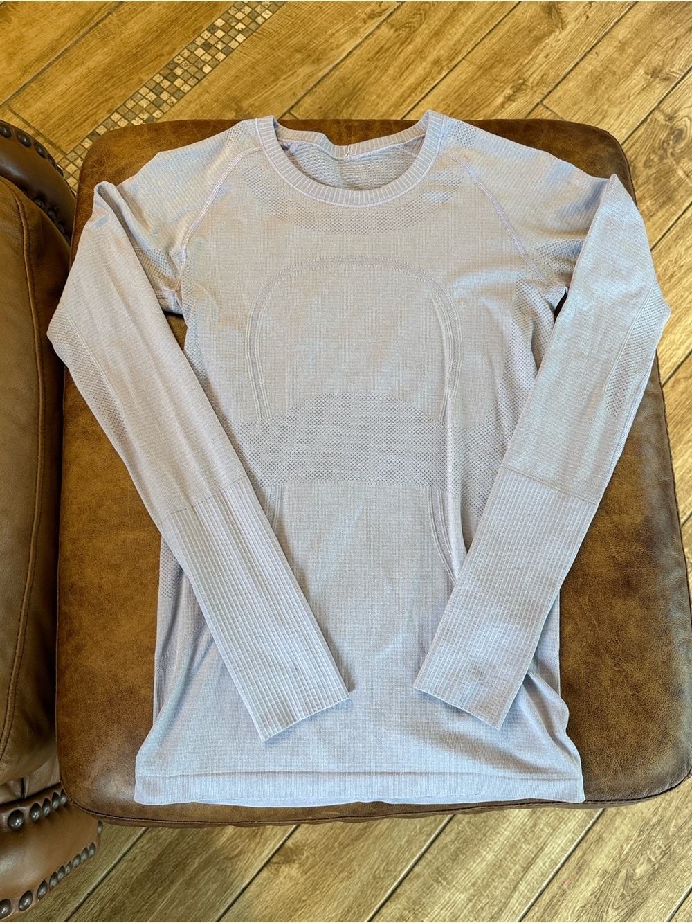 Lululemon Swiftly Tech Long Sleeve Crew Hip Length 6 Lavender Dusk Lilac Purple